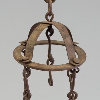 KÖTTKRONA, allmoge, Smidesjärn, 1800-1900-tal.