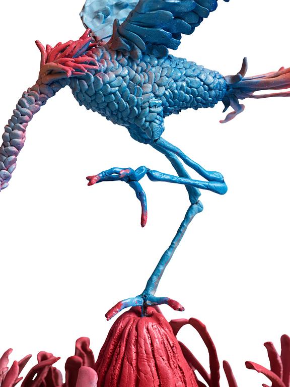 Nathalie Djurberg & Hans Berg, "One Last Trip to the Underworld (Strawberry Red and Blue)".