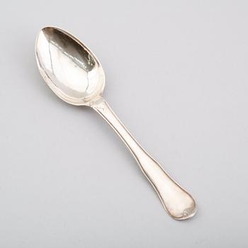 MATSKED, silver, Anders Castman dy, Eksjö 1781. Vikt ca 58 gram.