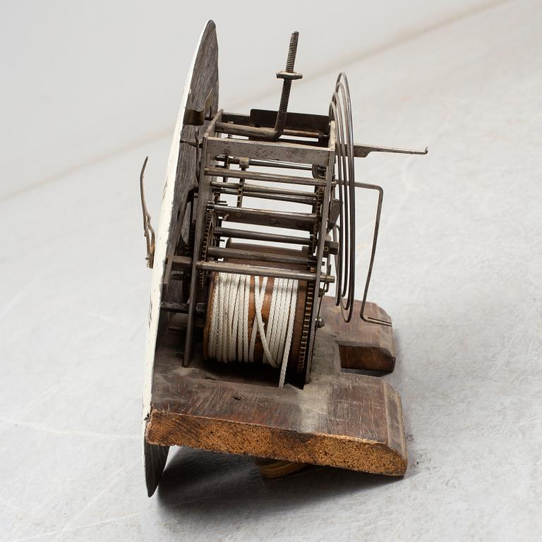 A 19th Century long case clock.