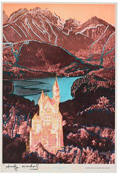 465A. Andy Warhol, "Neuschwanstein".