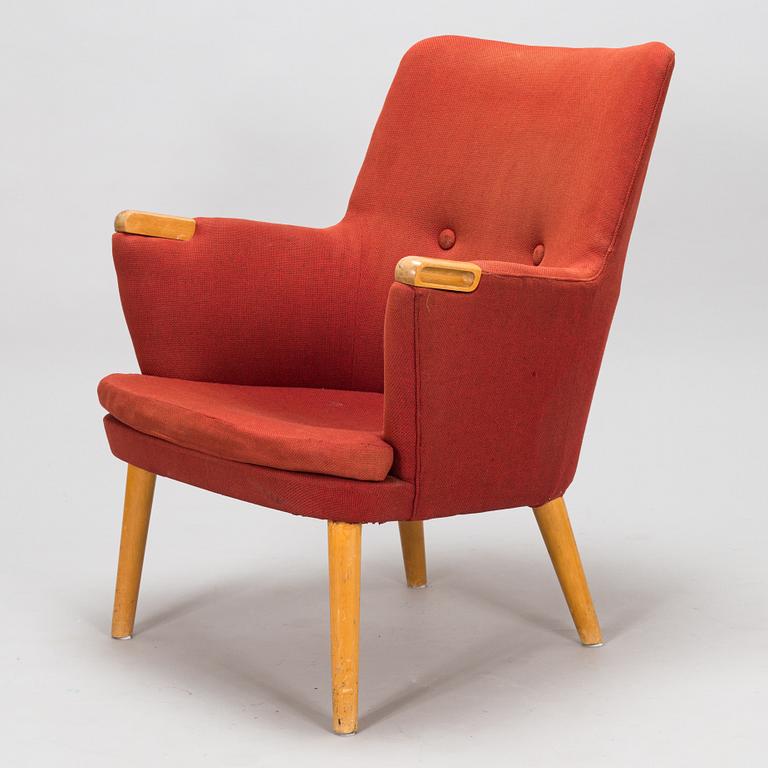 Hans J Wegner, a mid-1950's armchair manufactured by Asko.
