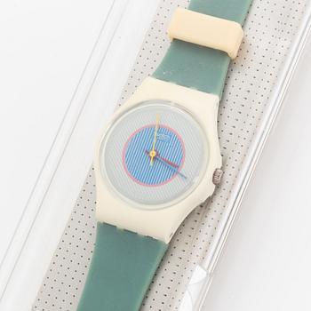 Swatch, Ice Mint, wristwatch, 25 mm.