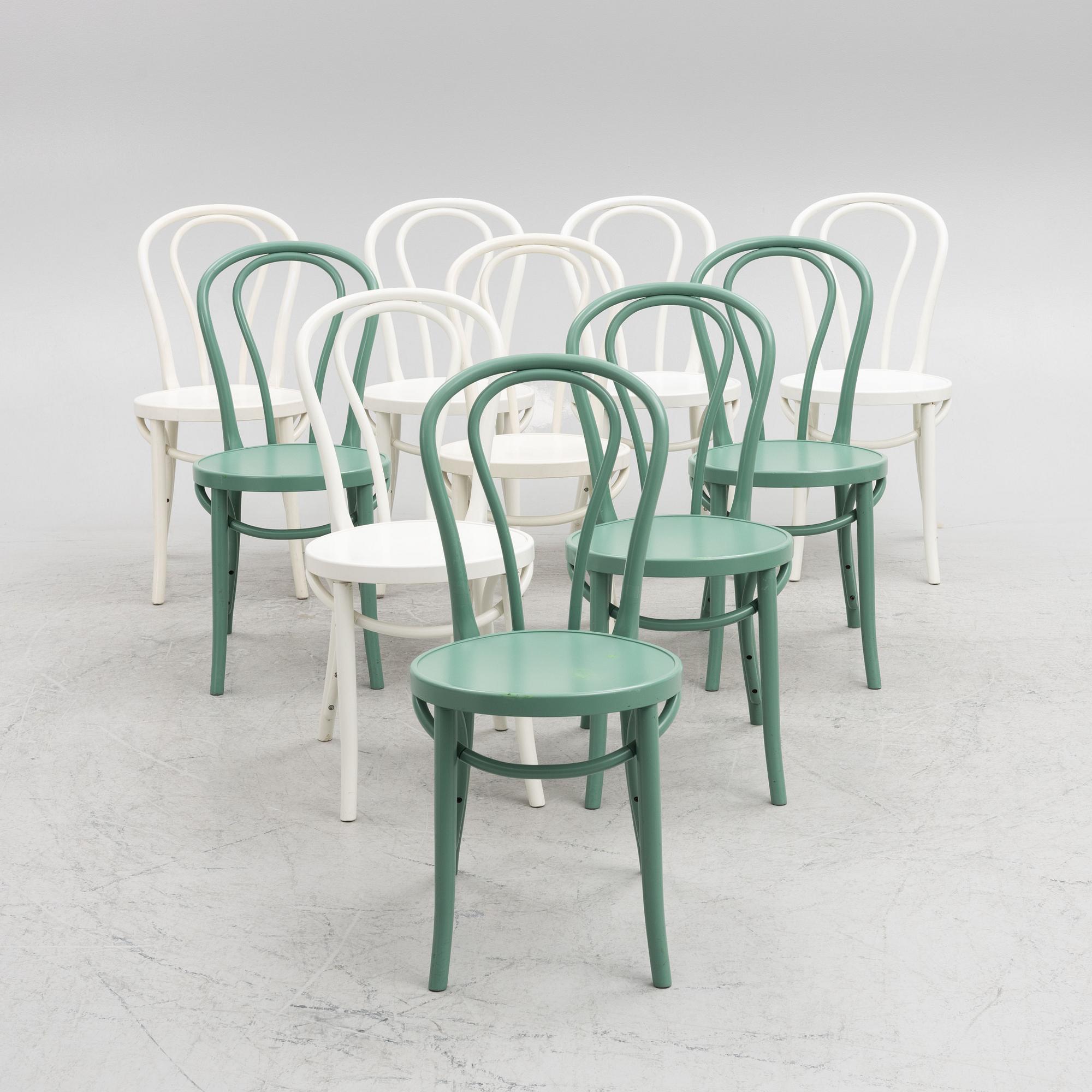 Gillis Lundgren, stolar, 10 st, ”Öglan", IKEA, sent 1900-tal.