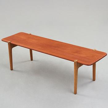 Hans J. Wegner, bänk/bord, Johannes Hansen, Danmark 1950-60-tal.