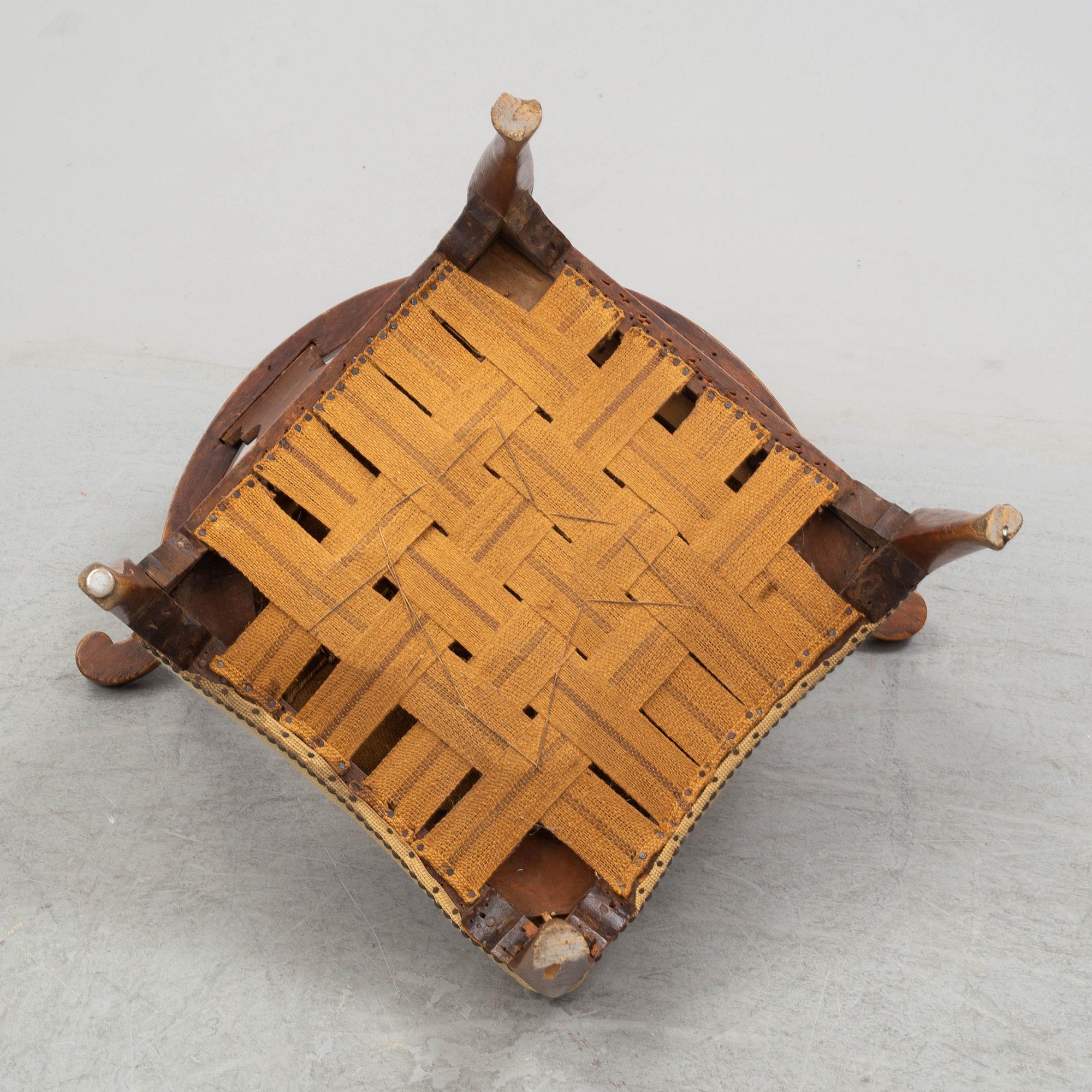 An 18th century chair.