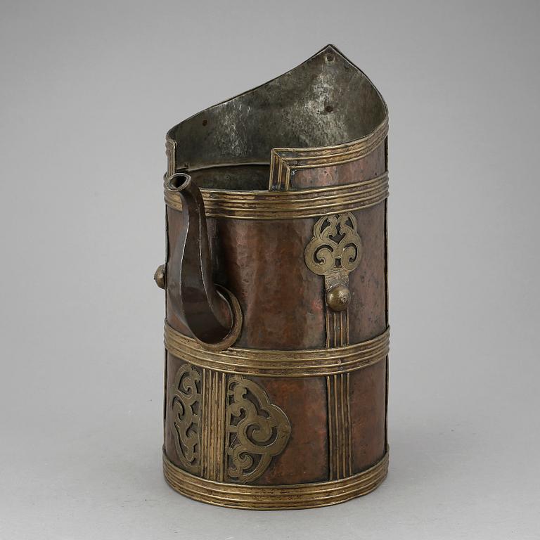 KANNA, koppar. Tibet, 1800-talets slut.
