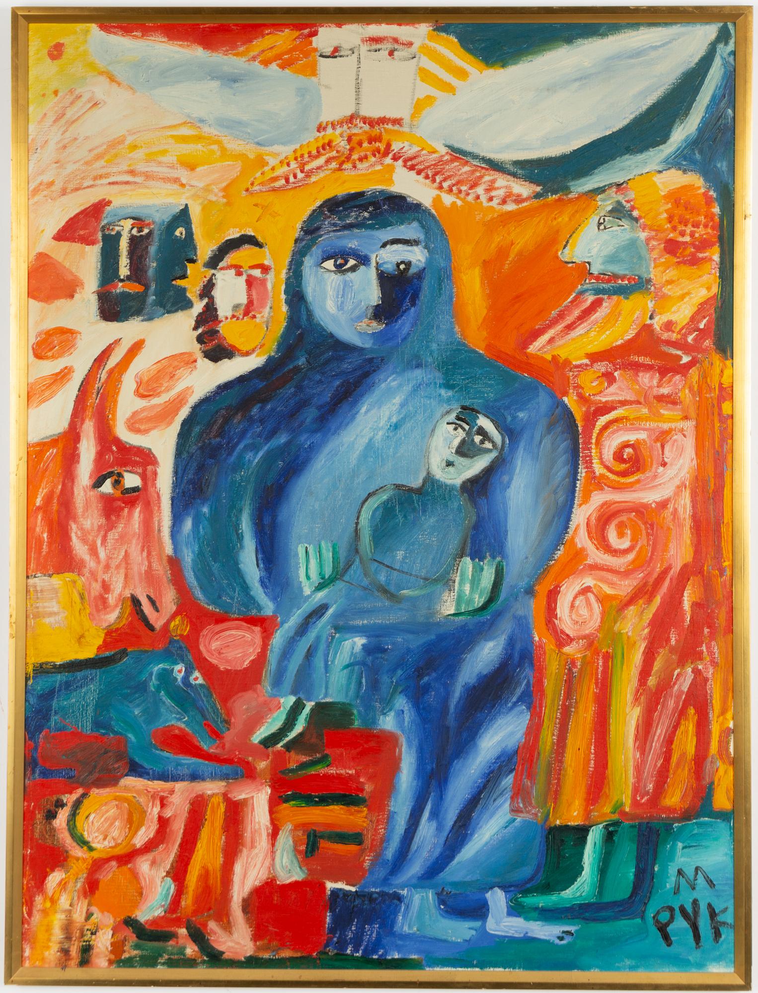 Madeleine Pyk, Madonna and Child.