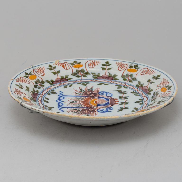 FAT, fajans, troligen Delft, 1700-tal.