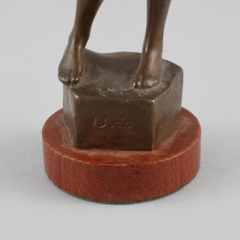 TORE STRINDBERG, skulptur, brons, signerad.