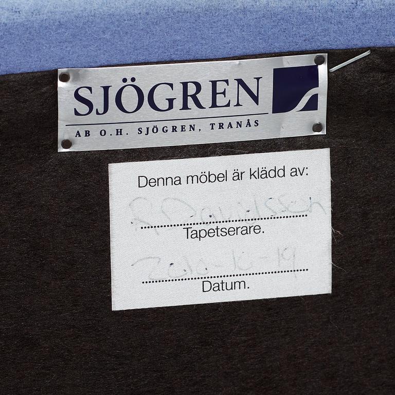 Jonny Johansson, an upholstered sofa, "Studie No 4", Acne Studios, O.H. Sjögren, Tranås, Sweden 2010.
