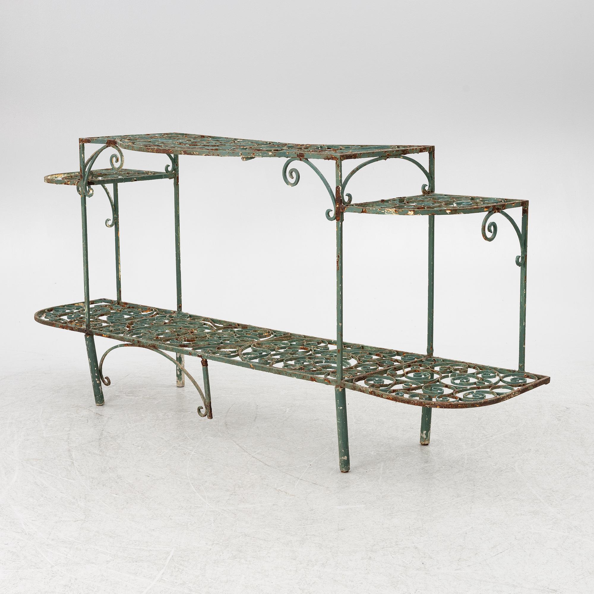 A flower table, early 20th Century.