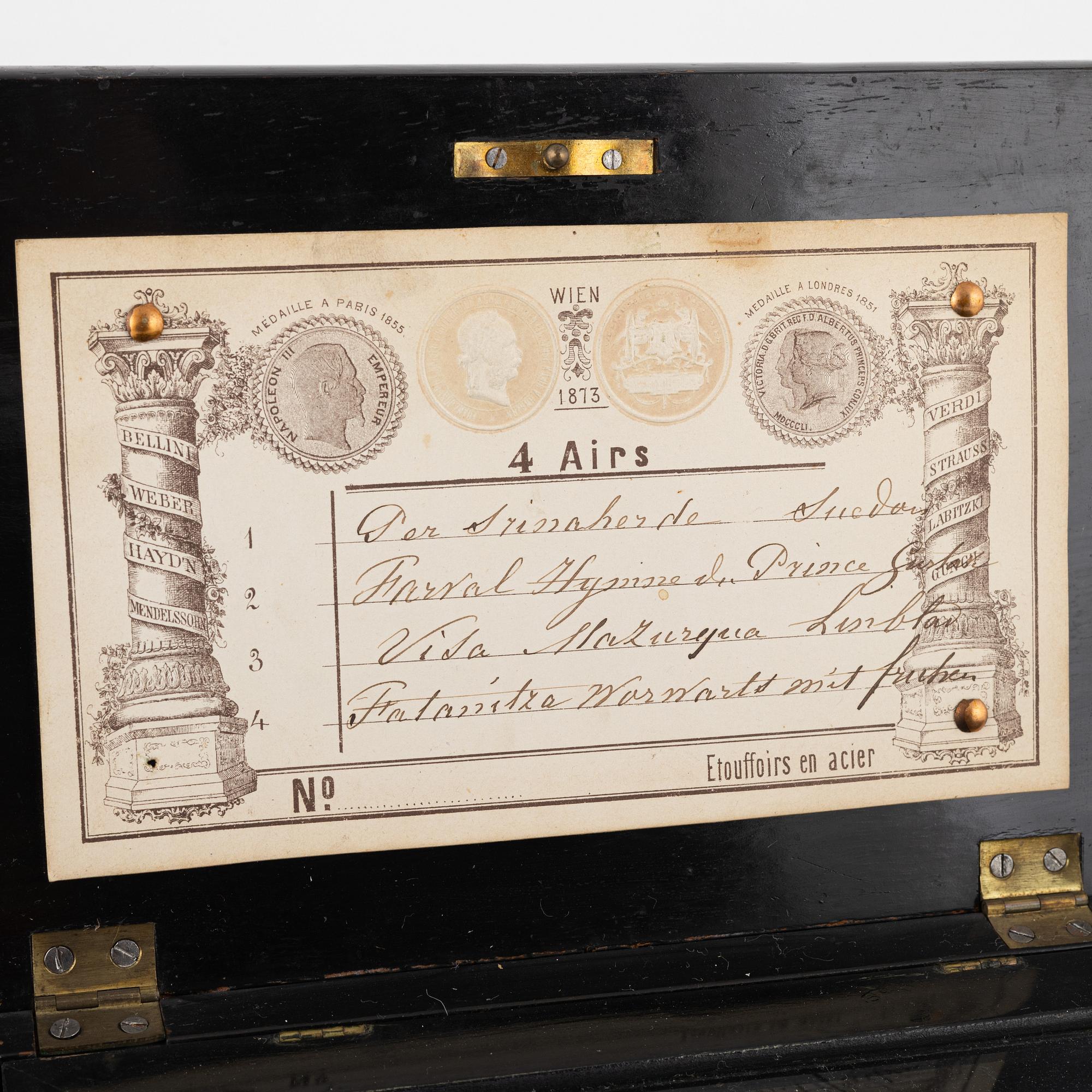 Speldosa, Wien, Österrike, 1873.