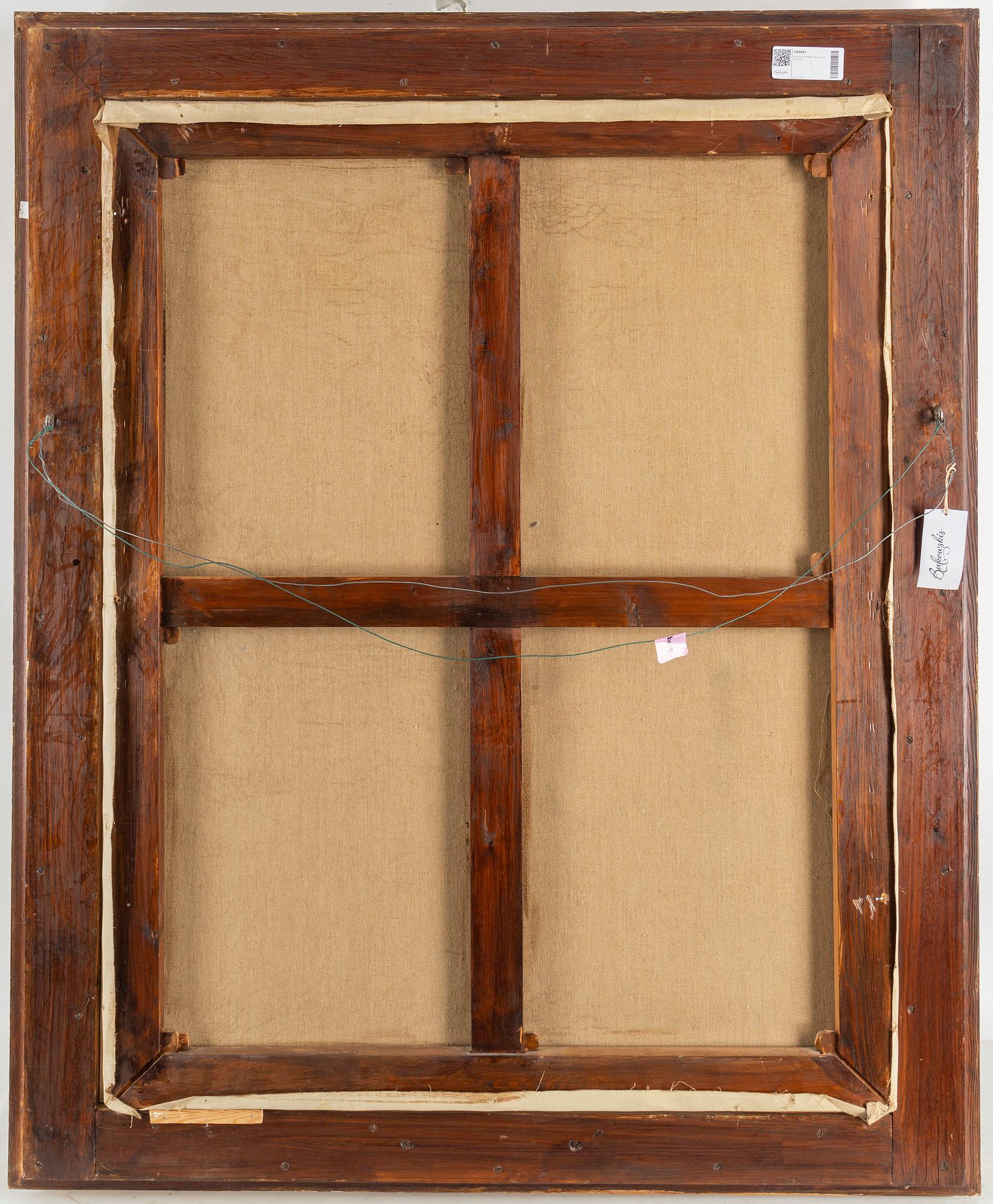 PER SÖDERMARK, kopia efter,  olja på duk, utförd av Lagerberg.