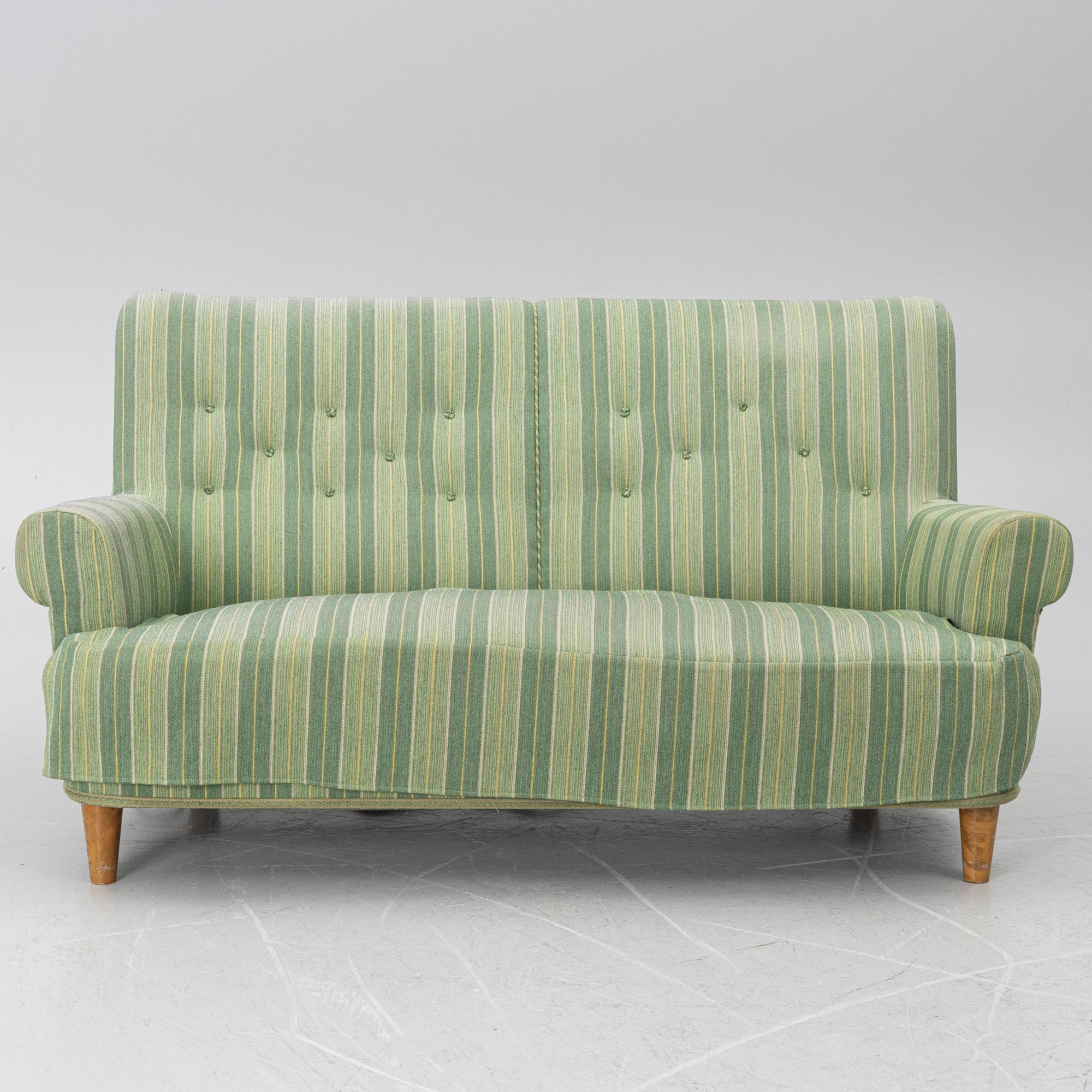 two Wergeland sofas, second half of the 20th century.