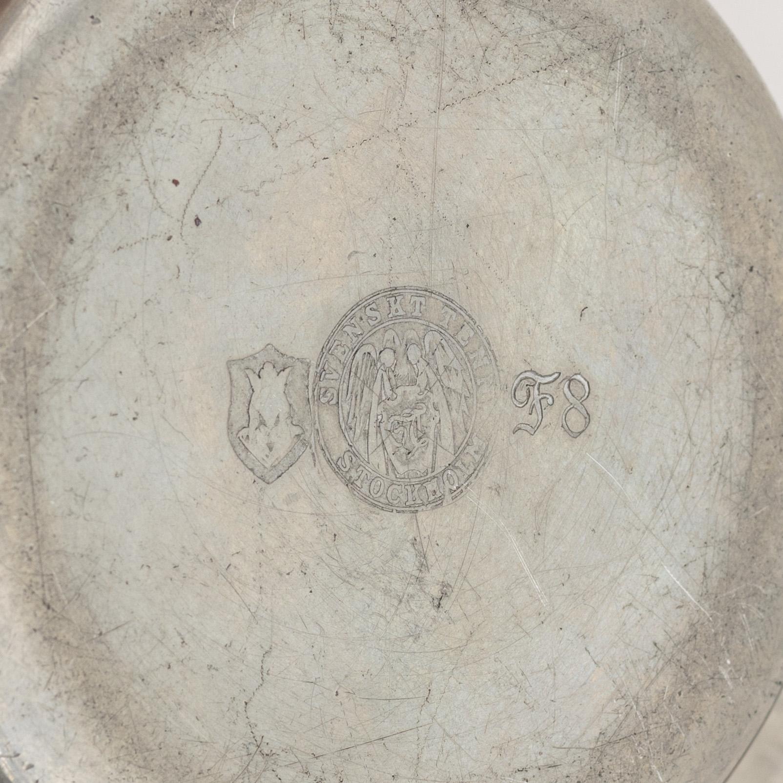 Estrid Ericson, probably, a pewter box, Firma Svenskt Tenn, Stockholm 1932, model 433.