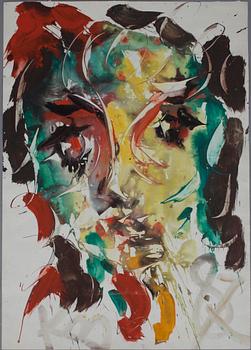Anatole Zverev · ANATOLE ZVEREV, gouache, signerad och daterad -81.