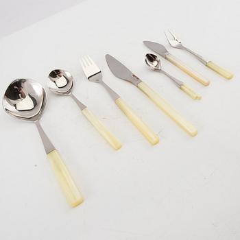 Tias Eckhoff, 29 pieces of "Opus" cutlery, Lundtofte Denmark, mid-20th century.