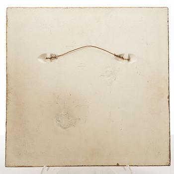 Lisa Larson, väggrelief, stengods, "Jubileum", Gustavsberg.