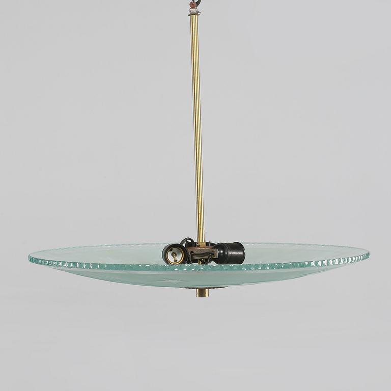 TAKLAMPA, 1930/40-tal, höjd ca 52 cm.