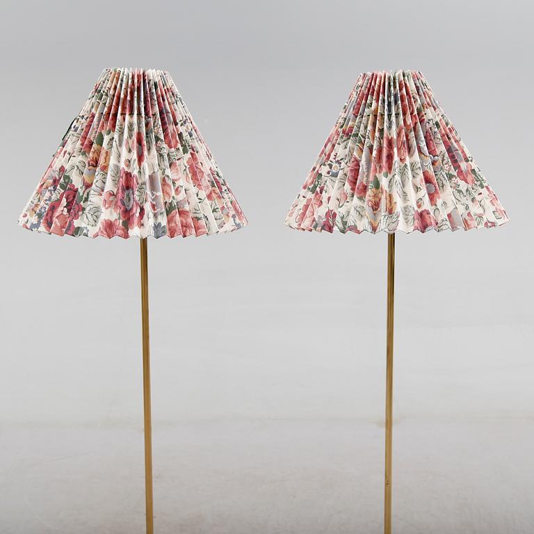 GOLVLAMPOR, 1 par, Fagerhult, 1900-talets andra hälft.