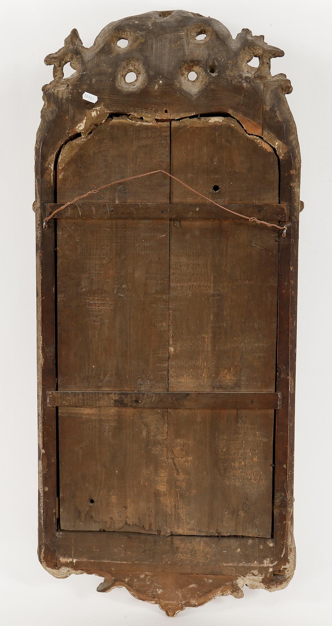 SPEGEL. Stockholmsarbete, 1700-talets andra hälft. Rokoko.