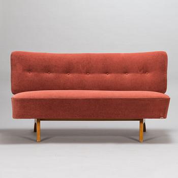 Oiva Parviainen, A 1950s sofa, 'Susanna' for Lahden Lepokalusto, Finland.