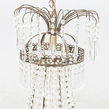 Chandelier, Gustavian style, 20th century.