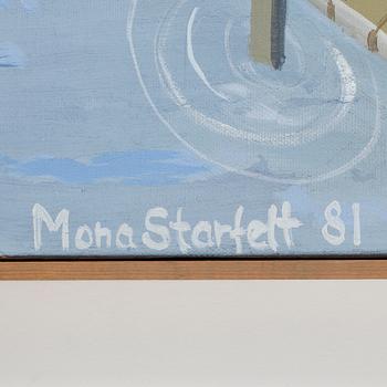 MONA STARFELT, olja på duk, signerad och daterad 81.