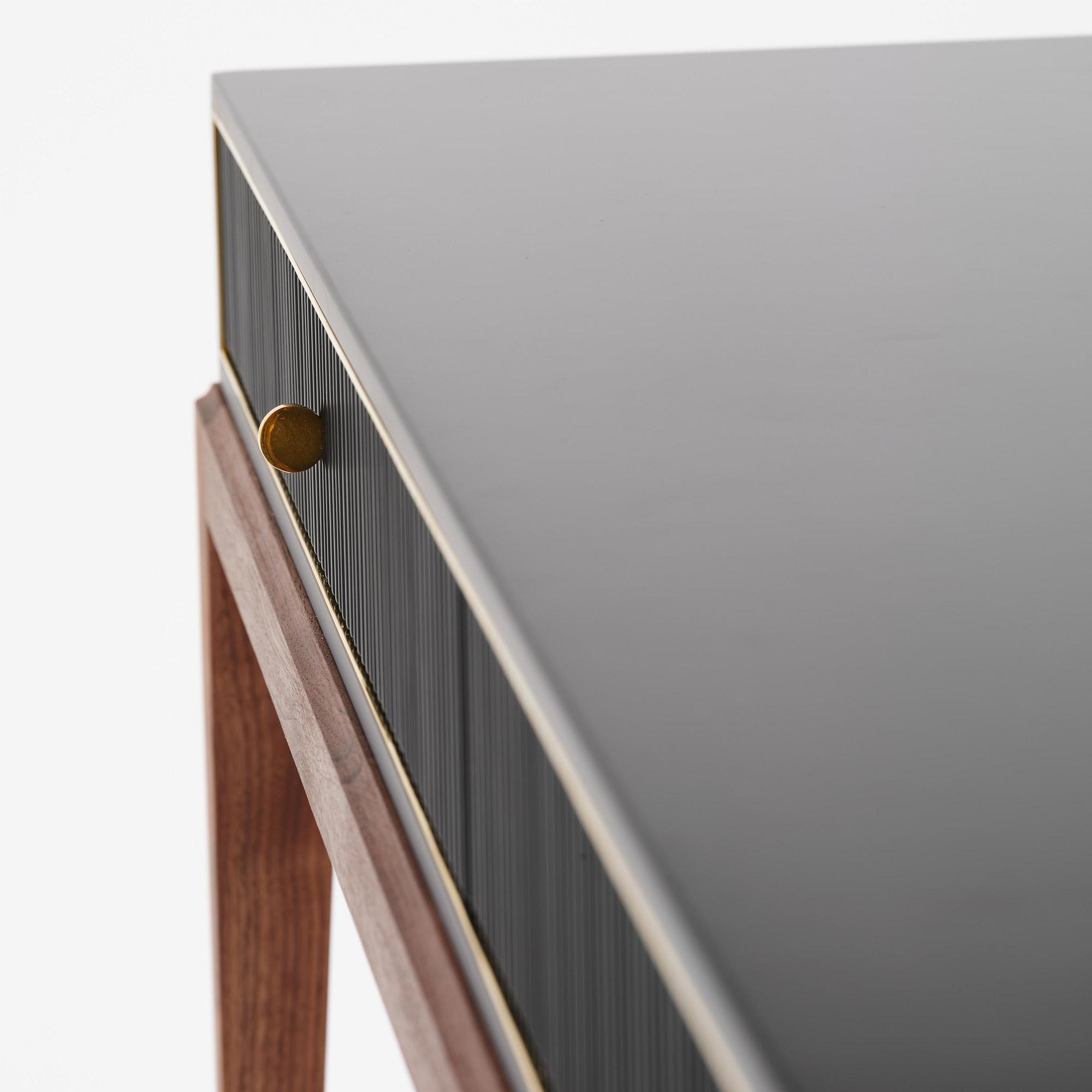 Attila Suta, a writing desk, executed in his own studio, Stockholm, 2025.
