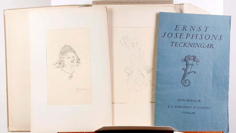 JOSEPHSON, ERNST, tryck, "Teckningar".