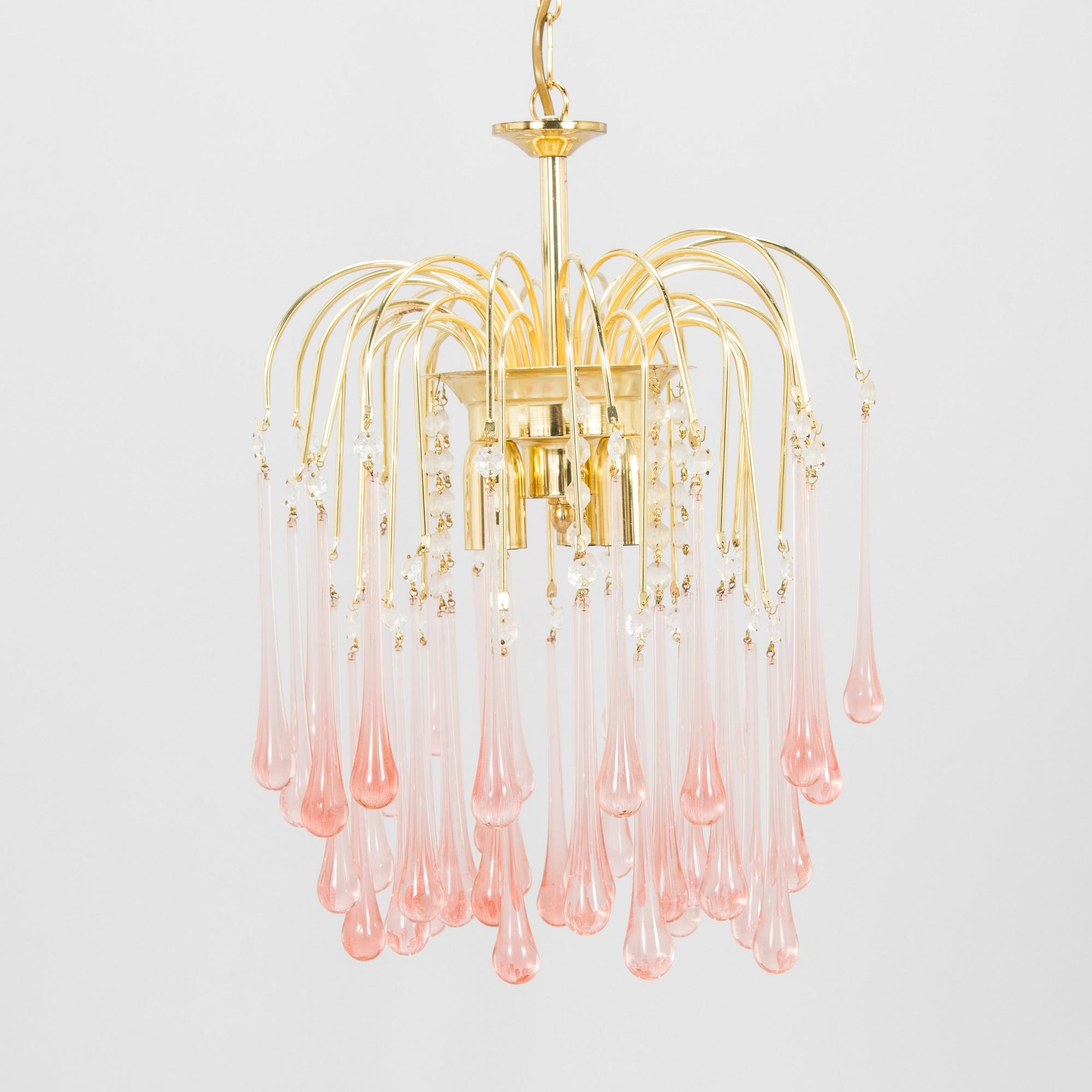 Taklampa, Murano, 1900-talets slut.