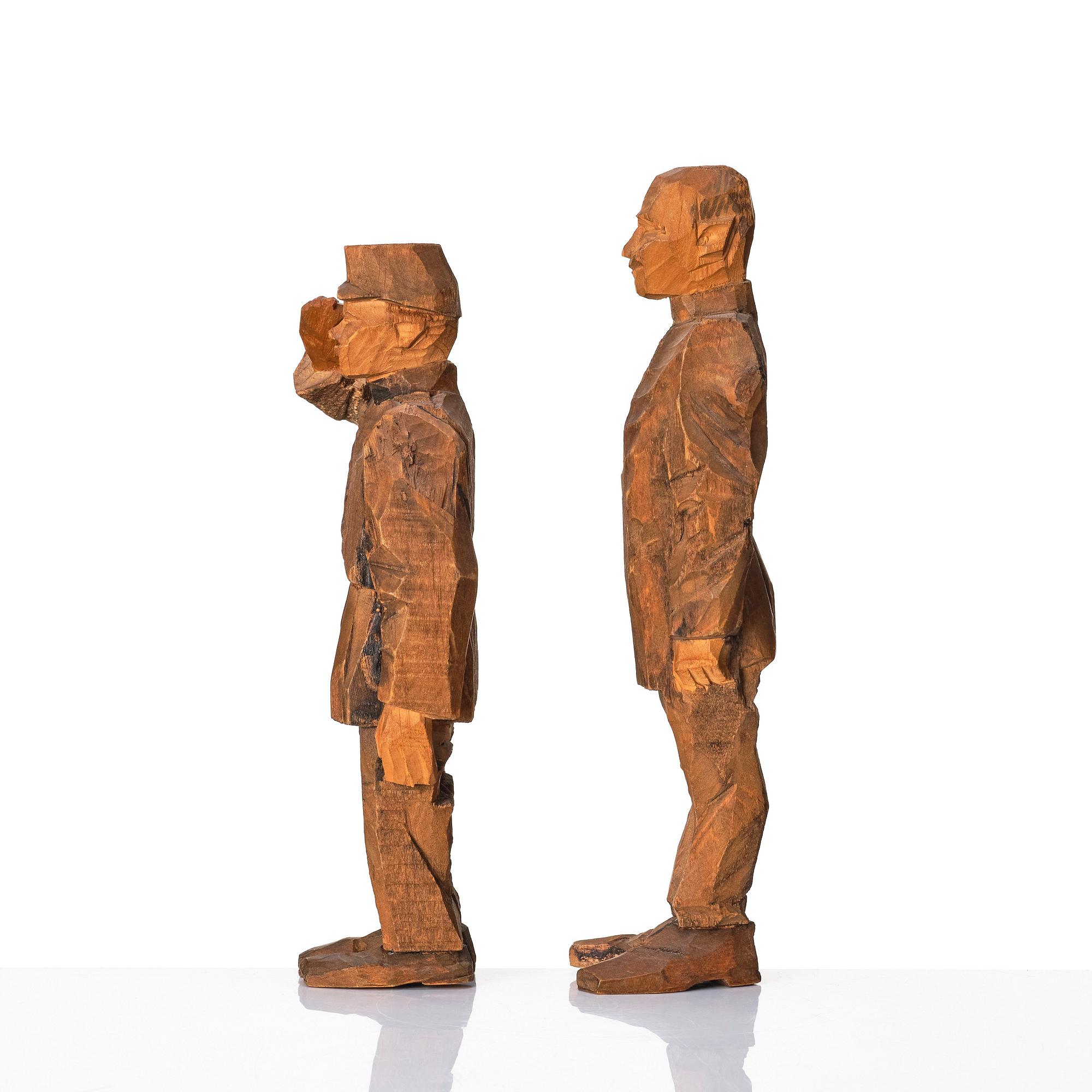 Axel Petersson Döderhultarn, "Beväringsmönstring", (7).