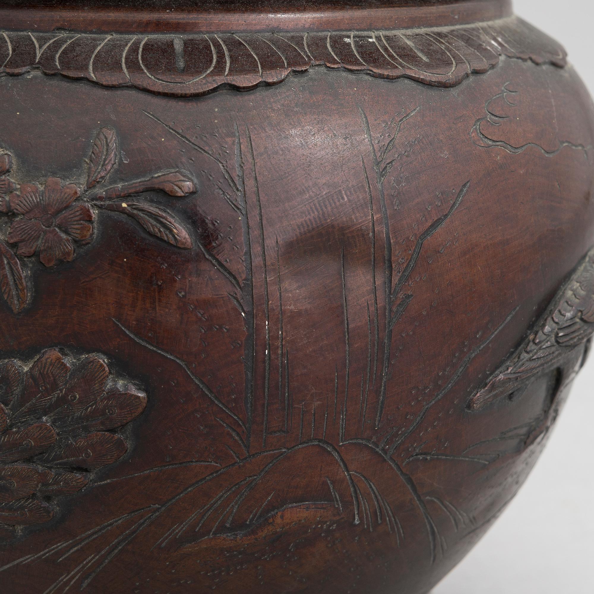 SKÅL, brons, Japan, 1900-talets början.