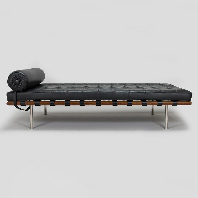 Ludwig Mies van der Rohe, Daybed, "Barcelona" Knoll Studio 2007.