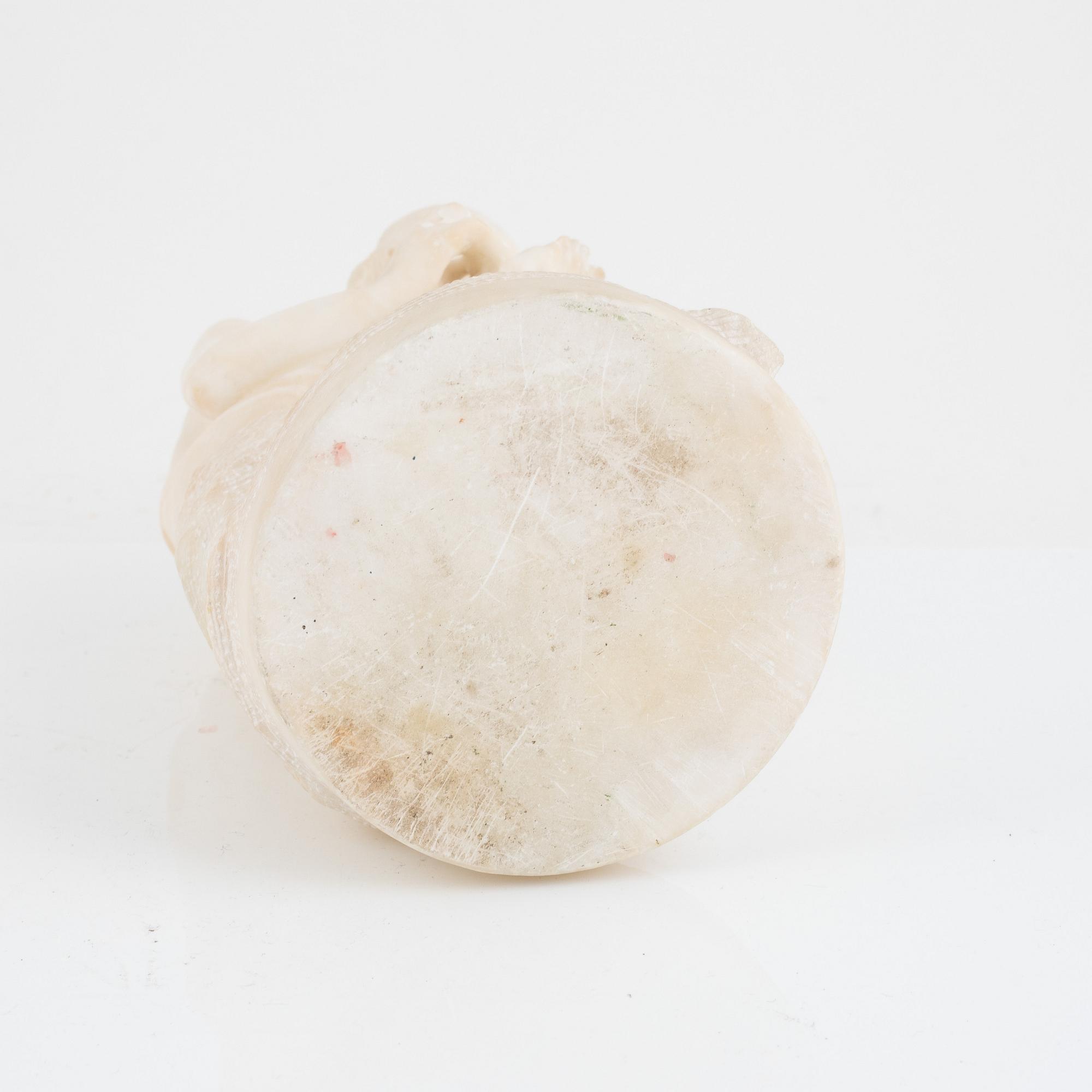 Sculpture, after Greco-Roman Hellenistic bronze, "Boy with thorn"/"Fedele"/"Spinario".