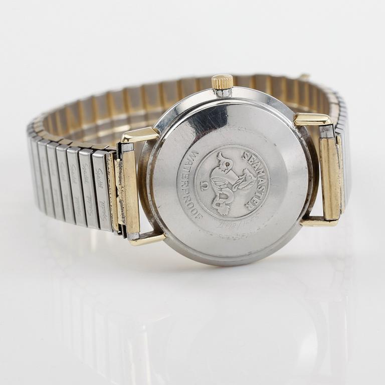 ARMBANDSUR, guld på stål, Omega Automatic, Seamaster de Ville.
