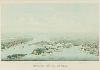 "Stockholm från Saltsjösidan".