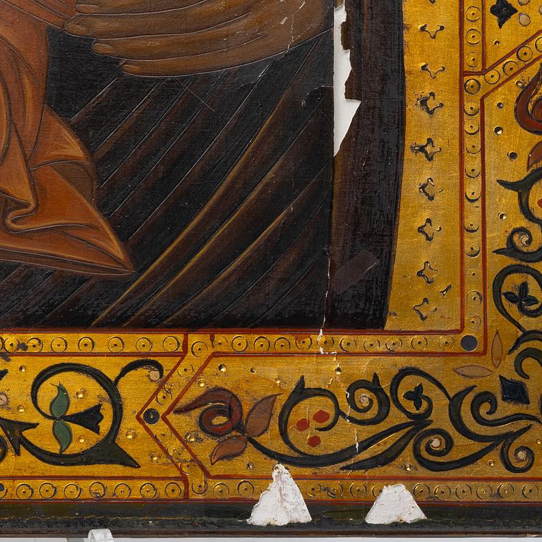 An icon, Russian, second half of the 20th Century.