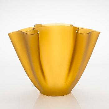 Pietro Chiesa, efter, vas, glas, "Cartoccio", Fontana Arte, osignerad.