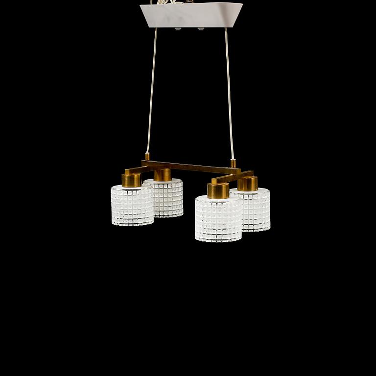 TAKLAMPA, 1900-talets tredje kvartal, höjd 20 cm.