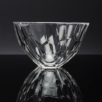 ANNE NILSSON, SKÅL, glas, Orrefors. 1900-tal.