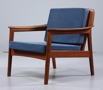 SOFFA samt FÅTÖLJ, Sven Engström och Gunnar Myrstrand, Skaraborgs Möbelindustri, Tibro, omkring 1960.