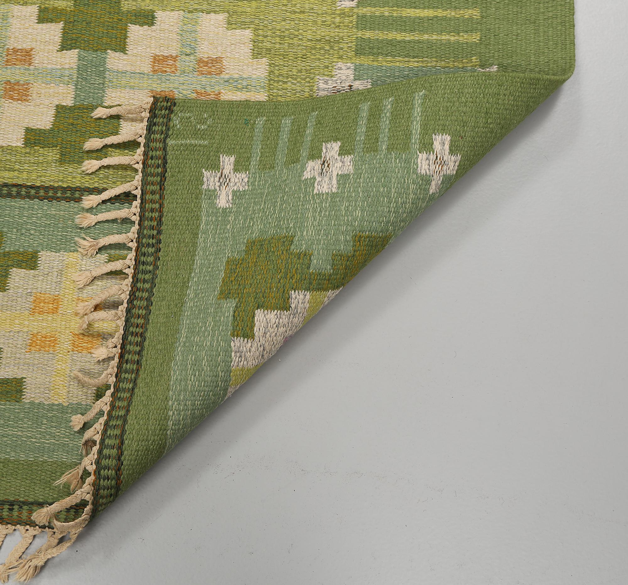 MATTA, rölakan, Ingegerd Silow, monogramsignerad, 203 x 138 cm.