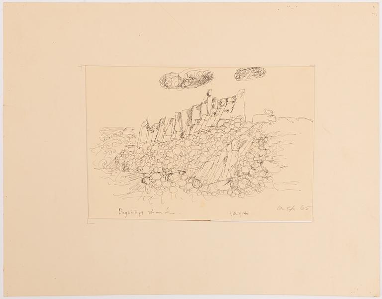 Madeleine Pyk, "Dagshögs strand" (Dagsshög quarry).
