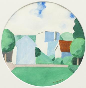 Olle Nyman, White facades.