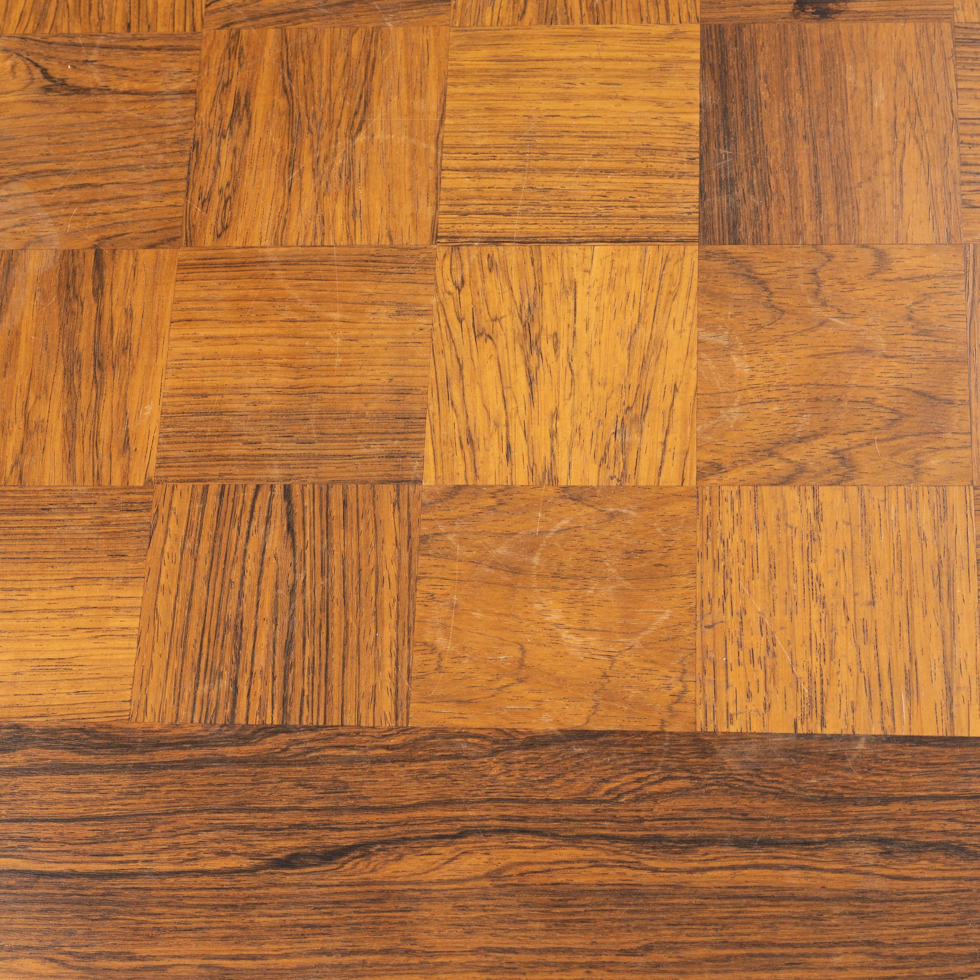 Poul Cadovius, a rosewood-veneered coffee table, France & Daverkosen, Denmark, 1960's.
