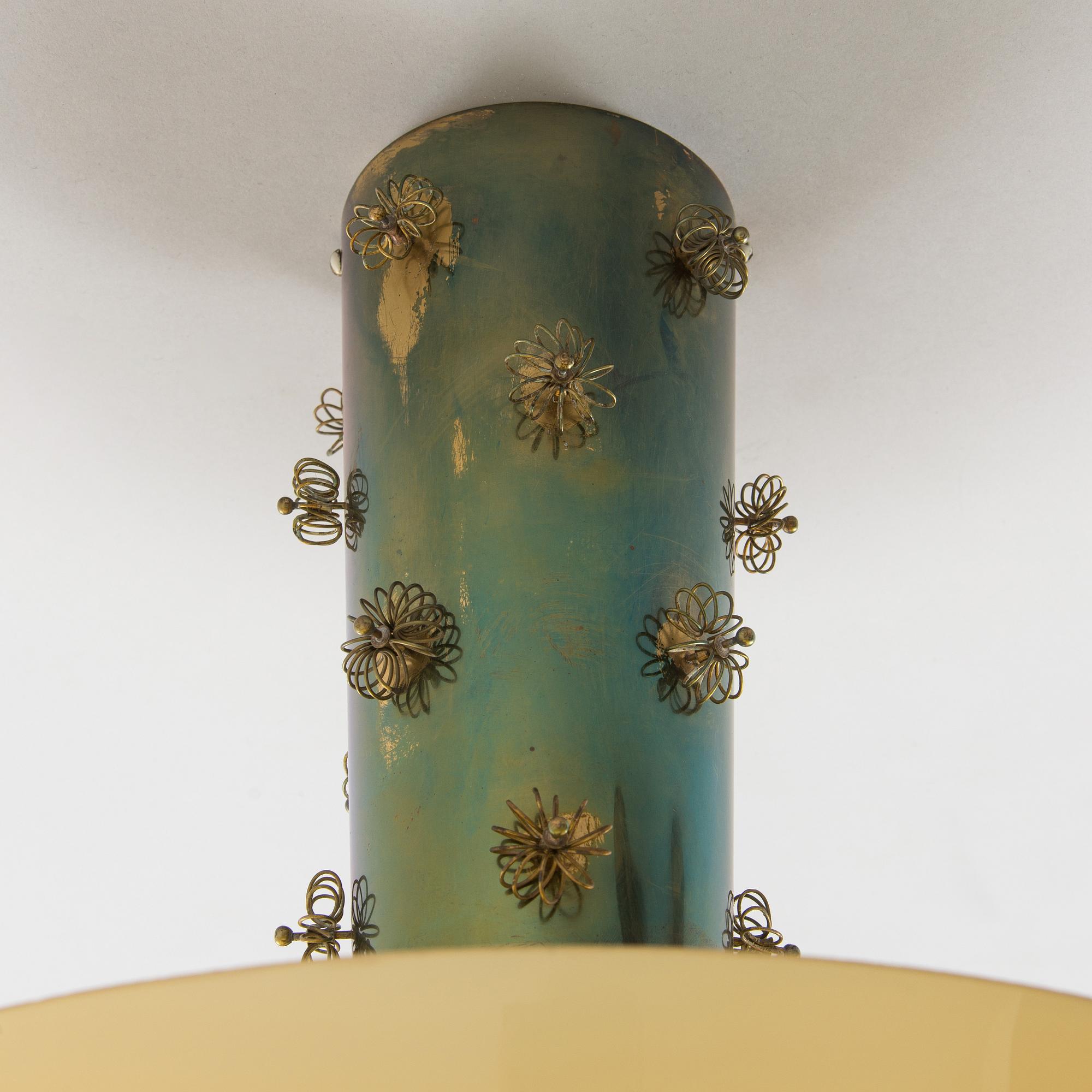 Paavo Tynell, A ceiling light '9040' for Taito. Made to order 1950.