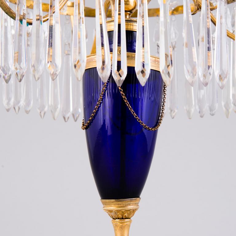 A TABLE CHANDELIER.