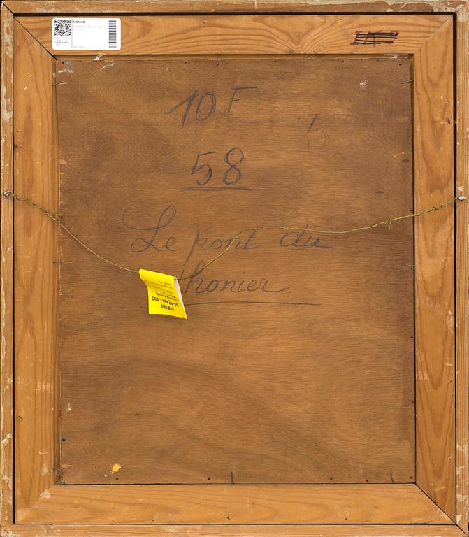 CHARLES KVAPIL, oil on panel signed.